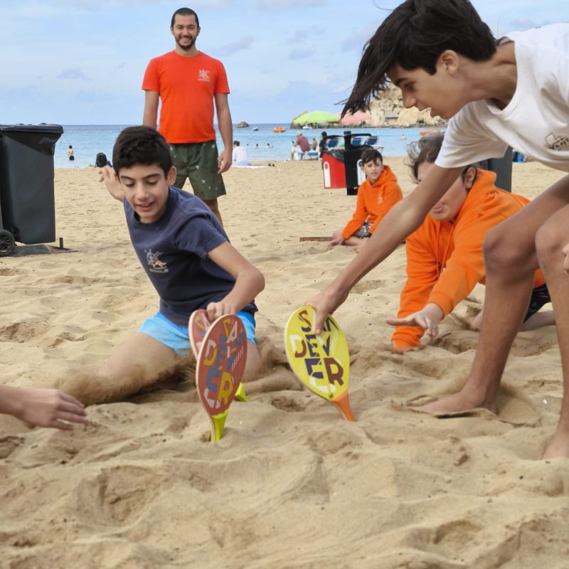 Beach games