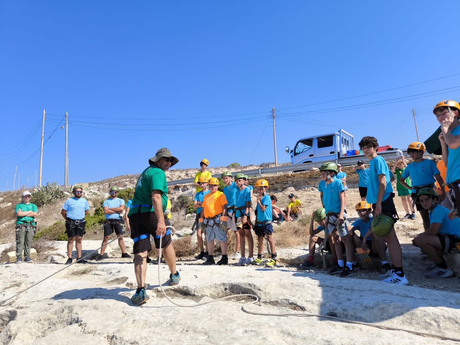 Rocking the Summer: Abseiling Challenge at Għar Lapsi